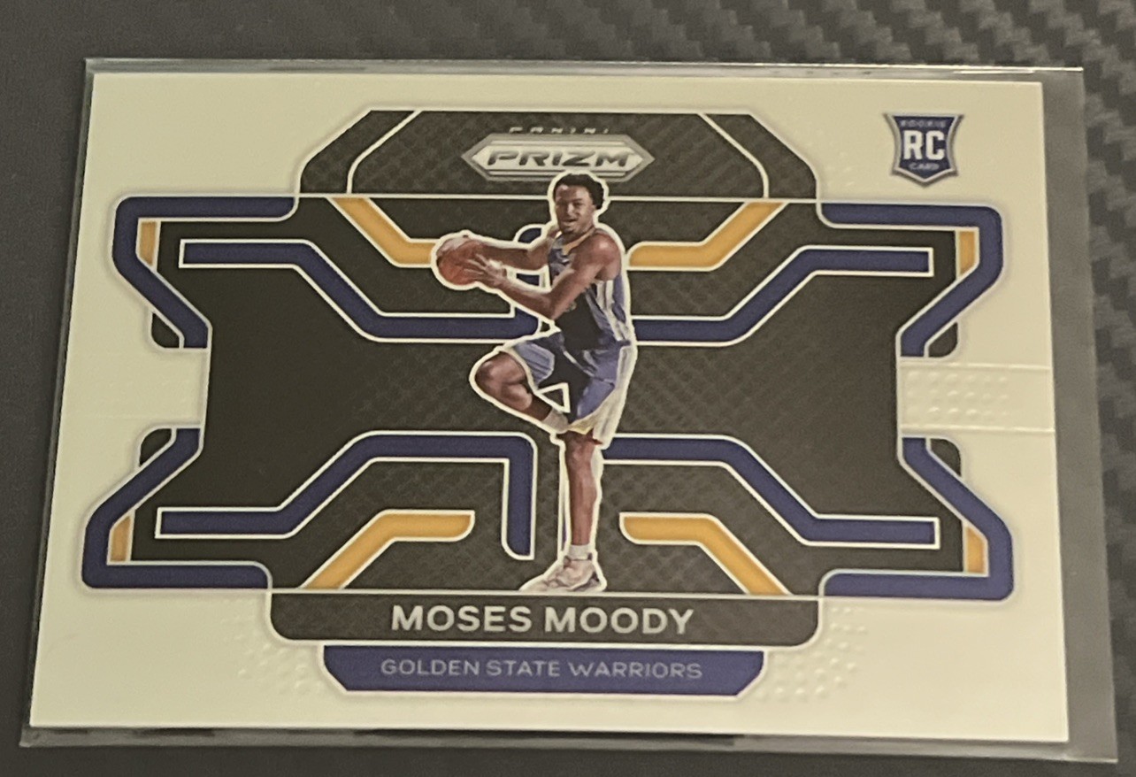 2021-22 Panini Prizm Moses Moody #308 Rookie Variation