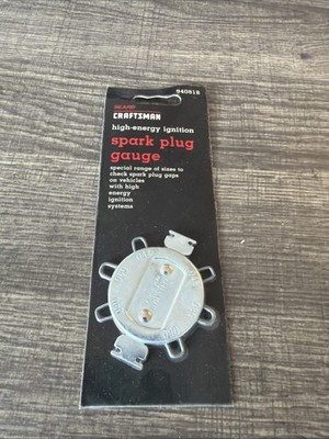 Sears Craftsman USA Nos High Energy Ignition Spark Plug Gauge 40818