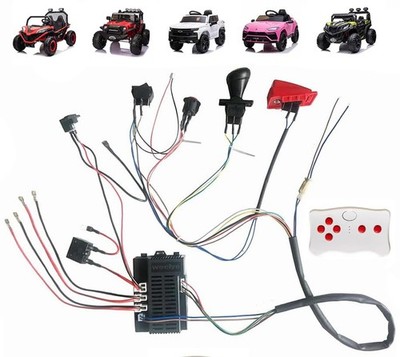 12 Volt Power Wheel DIY Modified WiresHigh Power Self-Made Children Electric