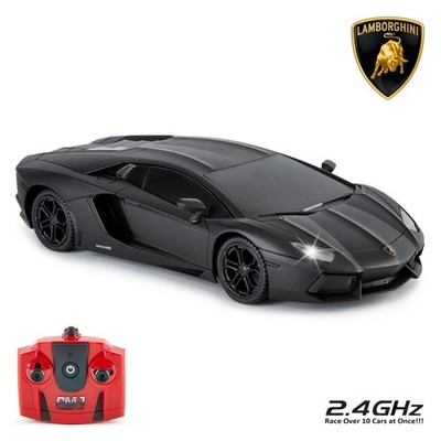 Lamborghini - Aventador Radio Controlled Car 1 24 Scale Black - Toys  - F300z