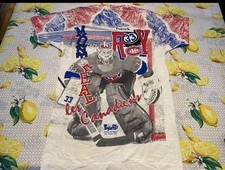 Vintage Montreal Canadiens 1992 Patrick Roy Woody Sports Shirt Youth L / Men’s S
