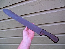 Vintage Made in Czechoslovakia Lion Stamped 26" Machete