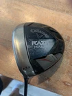 LH Callaway 10.5* RAZR Hawk Draw Driver Aldila RIP Regular Flex 46"