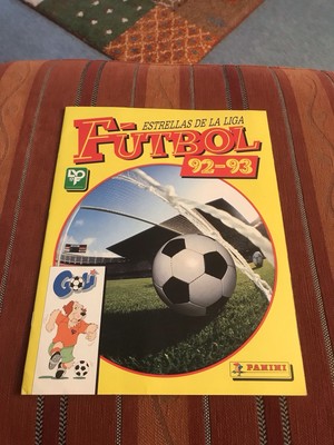 Panini Futbol Album 92-93 Estrellas DE LA Liga Komplett Topzustand Rarität 
