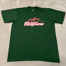 Camp Flognaw T-Shirt Men's Size Medium Green Festival Tyler The Creator Rare