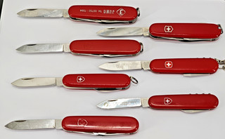 Konvolut 7x Multifunktions Taschenmesser VictorInox vs Funktionen Vintage #J55