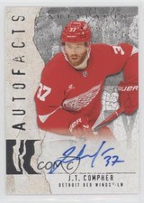 2025-26 Upper Deck Artifacts Autofacts JT Compher #AF-JC Auto 1fg6