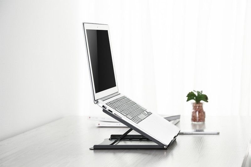 DA-90368 Mobiler Notebook Ständer (grau) - Immagine 3
