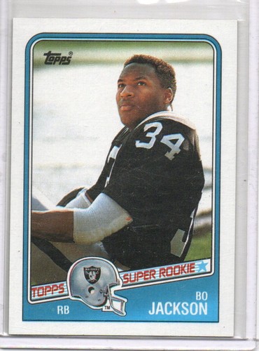 Bo Jackson #327 1988 Topps card