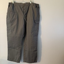 GALLS MENS 40X32 GRAY PRO TAC FORCE RIPSTOP TACTICAL CARGO PANTS GREY