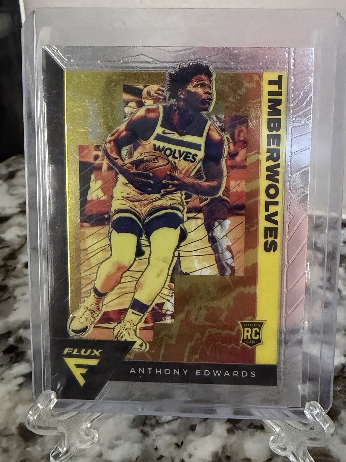 2020-21 Panini Flux - Rookies Anthony Edwards #202 (RC)
