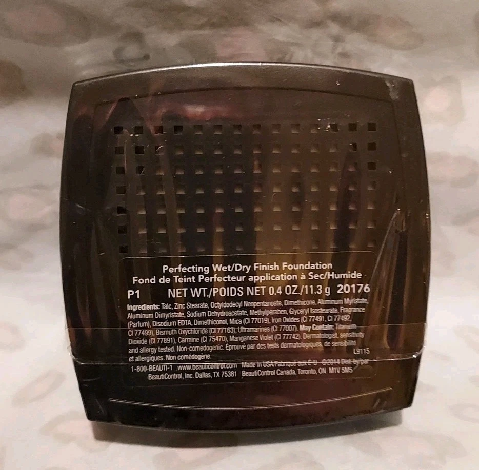 Beauticontrol Perfecting Wet Dry Finish Foundation P-1 New SEALED P1 - Image 2 of 2