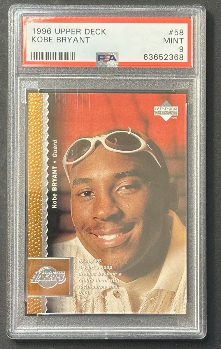 kobeページ 1996-97 Upper Deck - Kobe Bryant #58 PSA 9 (RC) | eBay