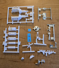 Lotto ricambi spazzatura Revell 1967 Chevrolet Corvette 1/25 427 CI RICAMBI MOTORE