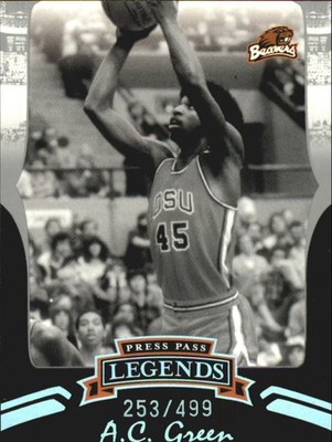2006 Press Pass Legends Silver #55 A.C. Green /499 - BSK