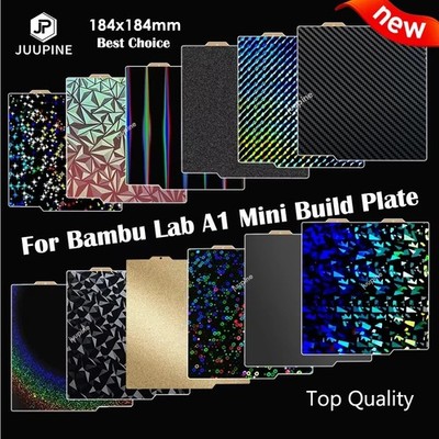 Bambu Lab A1 Mini Bauplatte 184x184 PEI PEO PET doppelseitiger Federstahl