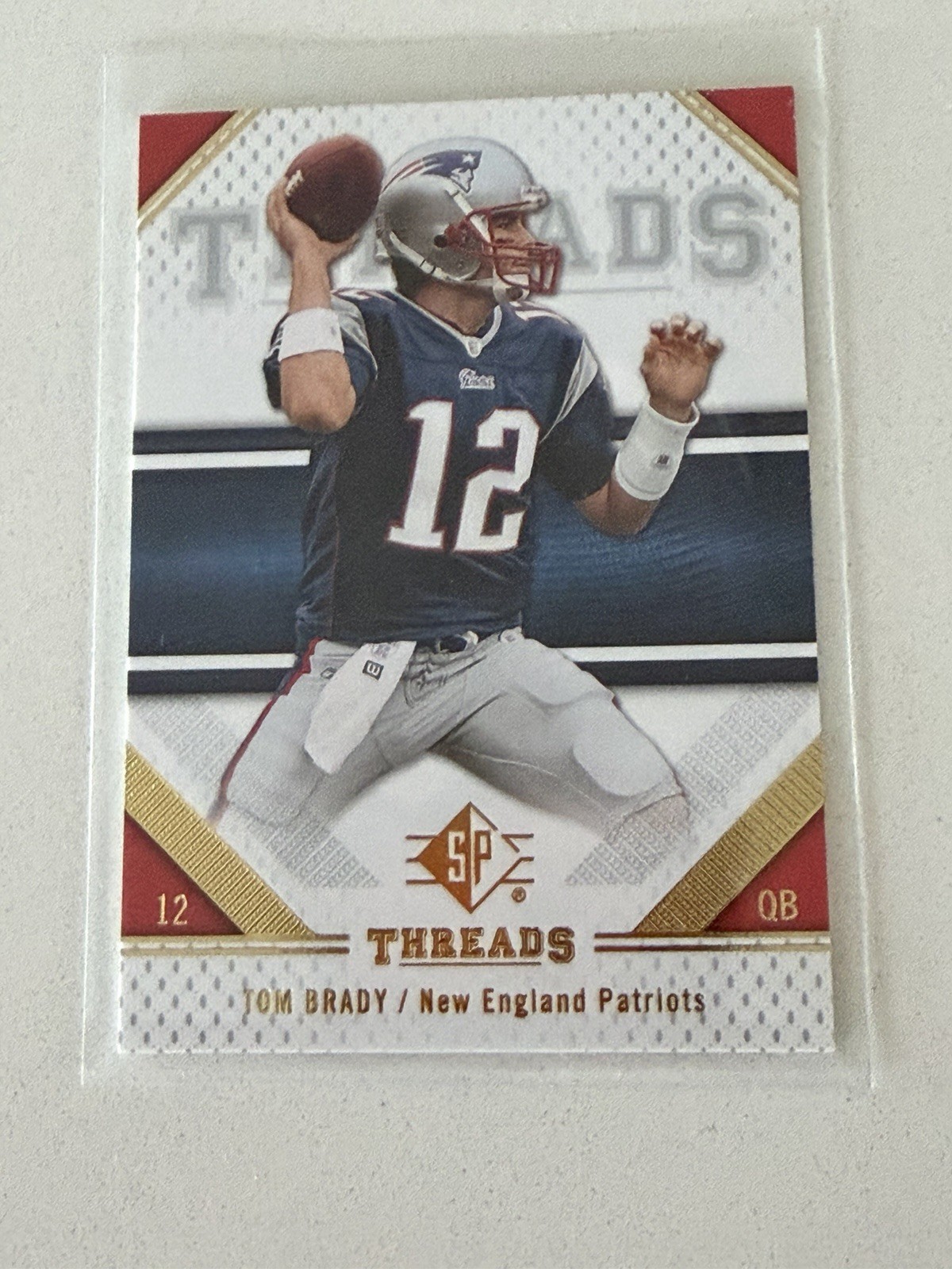 2009 SP Threads - Tom Brady #93