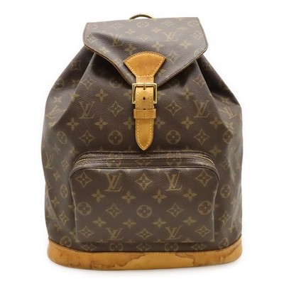 LOUIS VUITTON Backpack Monogram M51135 Authentic From Japan