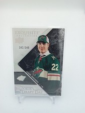 2024-25 Upper Deck Exquisite Collection Rookie Draft Day Liam Ohgren Rookie