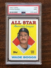 Wade Boggs Cards, Rookie Cards and Autographed Memorabilia Guide 10