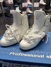 Risport RF3 Pro BOOT ONLY Women s Size 6-6.5 AA Width White NEW IN BOX