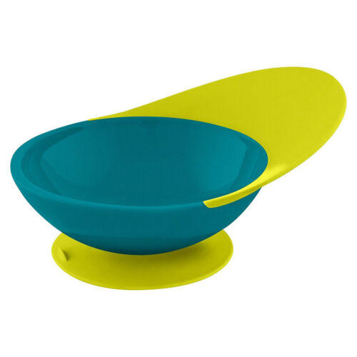 Boon Blue/Green Catch Bowl w/ Spill Catcher for Baby/Toddler Food Mat/Table/Tray - Imagen 1 de 4
