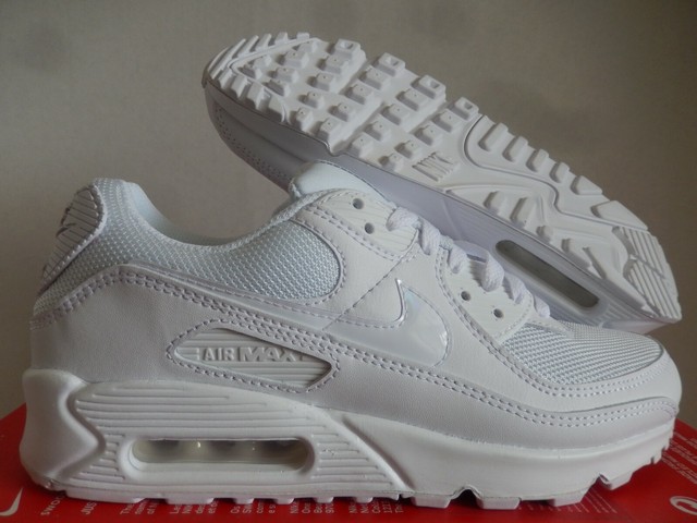 Women's Nike Air Max 90 Twist Triple White Cv8110-100 Size 8.5 for sale online | eBay