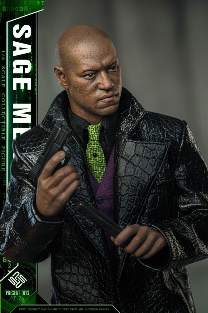 PRESENT TOYS PT-sp76 マトリックス 1/6 モーフィアス Pre-order PRESENT TOYS PT-sp76 1/6 Matrix Sage Mentor