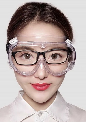 5 Pair Safety Goggles Over Glasses Eye Protective Eyewear Clear Lens ANSI Z87.1 - Picture 10 of 14