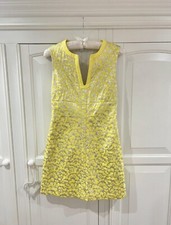 Diane Von Furstenberg DVF Dress Yellow Silver Gold Revolve Sandro Ba&sh Rixo