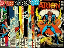 Arion, Lord of Atlantis - DC 1982 - 12-issue lot # 1 - 9, 13, 22, 29   Nice!