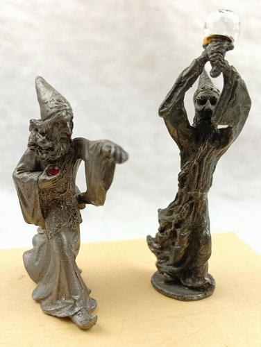 PEWTER WIZARD FIGURINES(2) - Picture 2 of 2