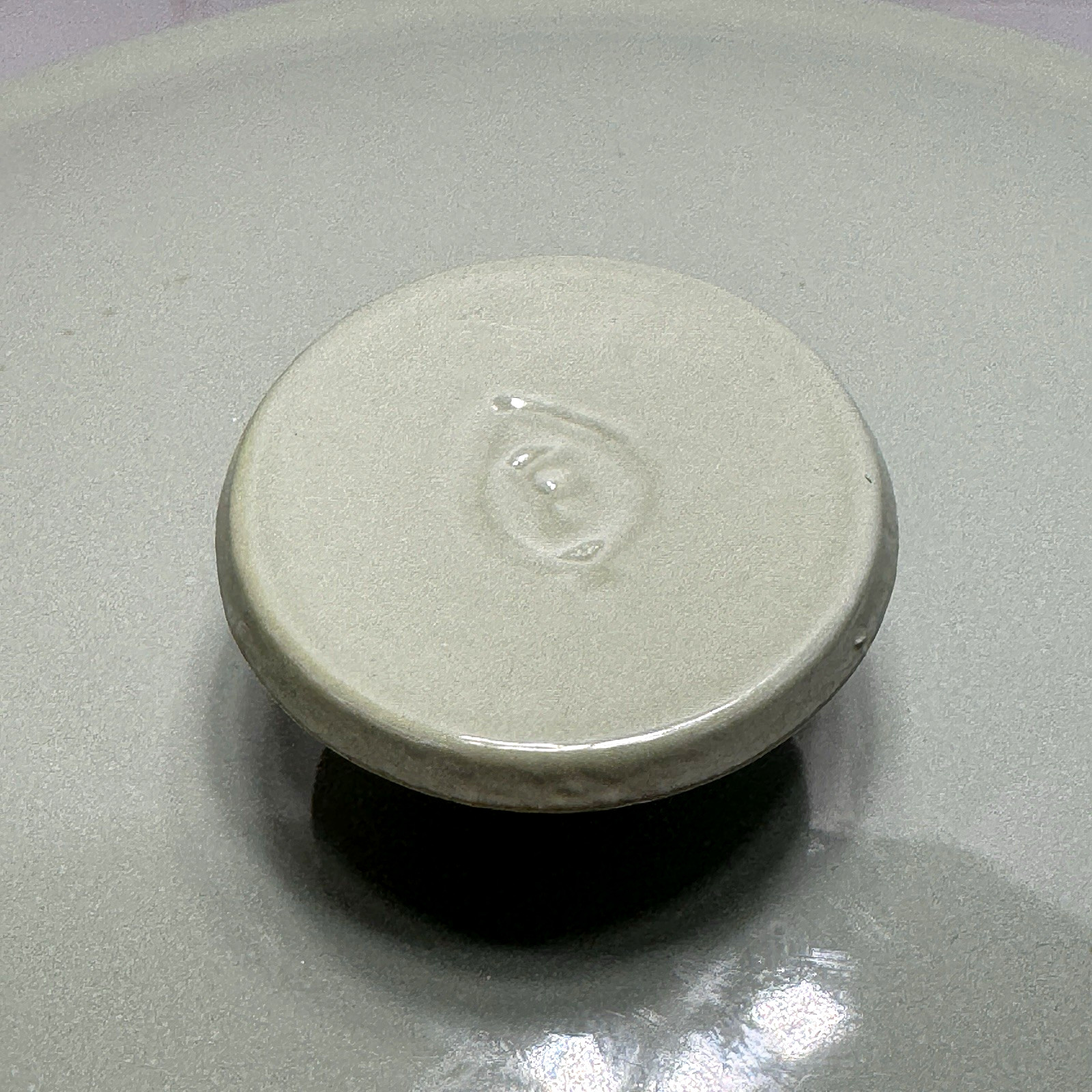 Figmint 5.5 Qt Enamel Cast Iron Dutch Oven Sage Green Stock Pot for All Stoves