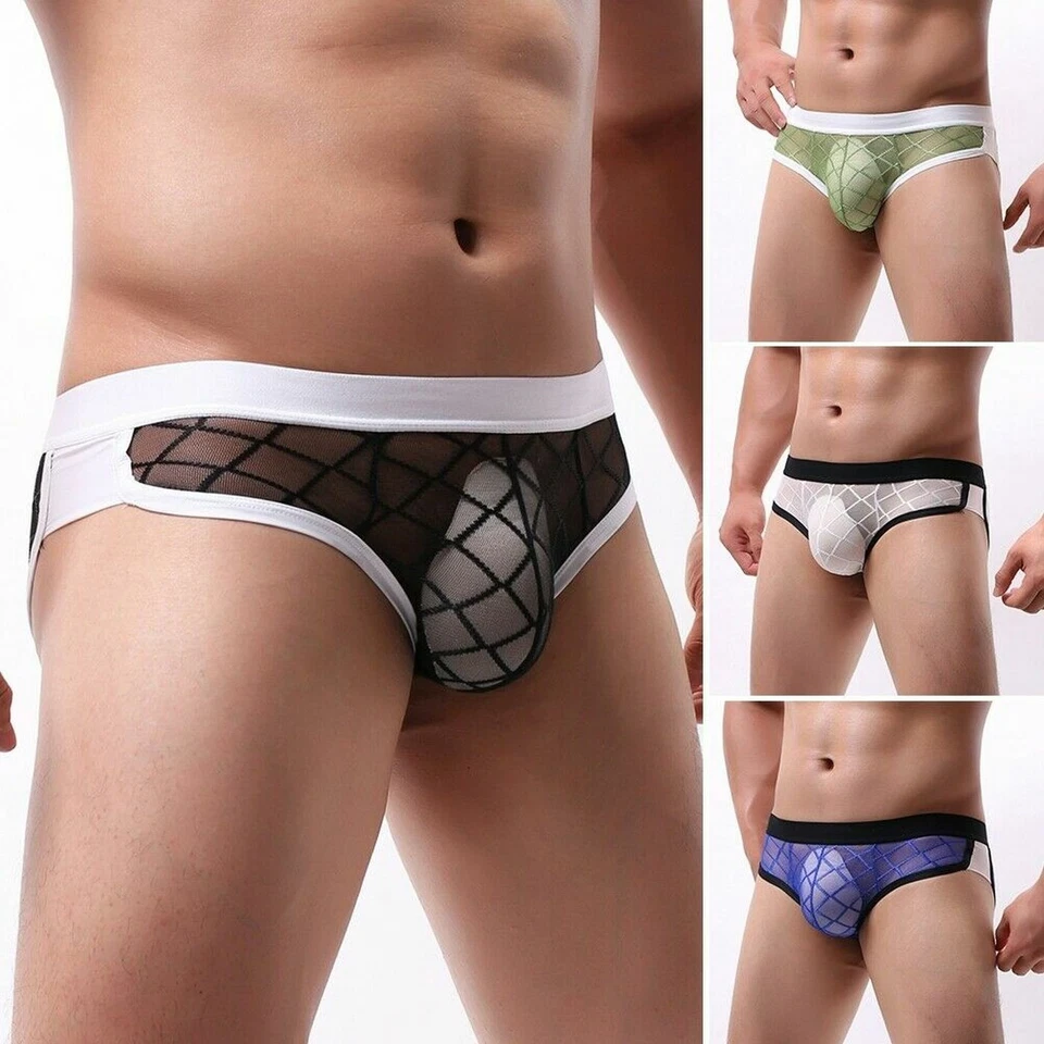 MCT Fine SEXY Herren SLIP BOXER RIO TRANSPARENTES FEIN NETZ in SCHWARZ in S-2XL - Bild 4 von 4