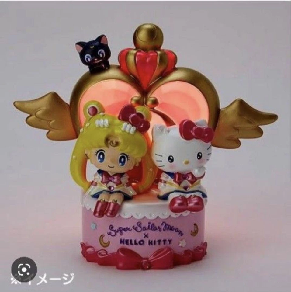 SAILOR MOON SANRIO HELLO KITTY ROOM LIGHT 30th Anniversary limited edition jp - Immagine 2 di 3