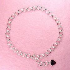 Sterling Silver - 10 Inch Anklet (AK007)