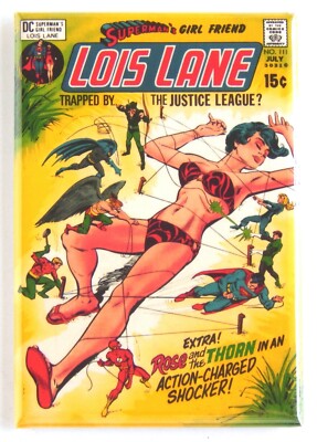 Superman's Girlfriend Lois Lane #111 FRIDGE MAGNET comic book