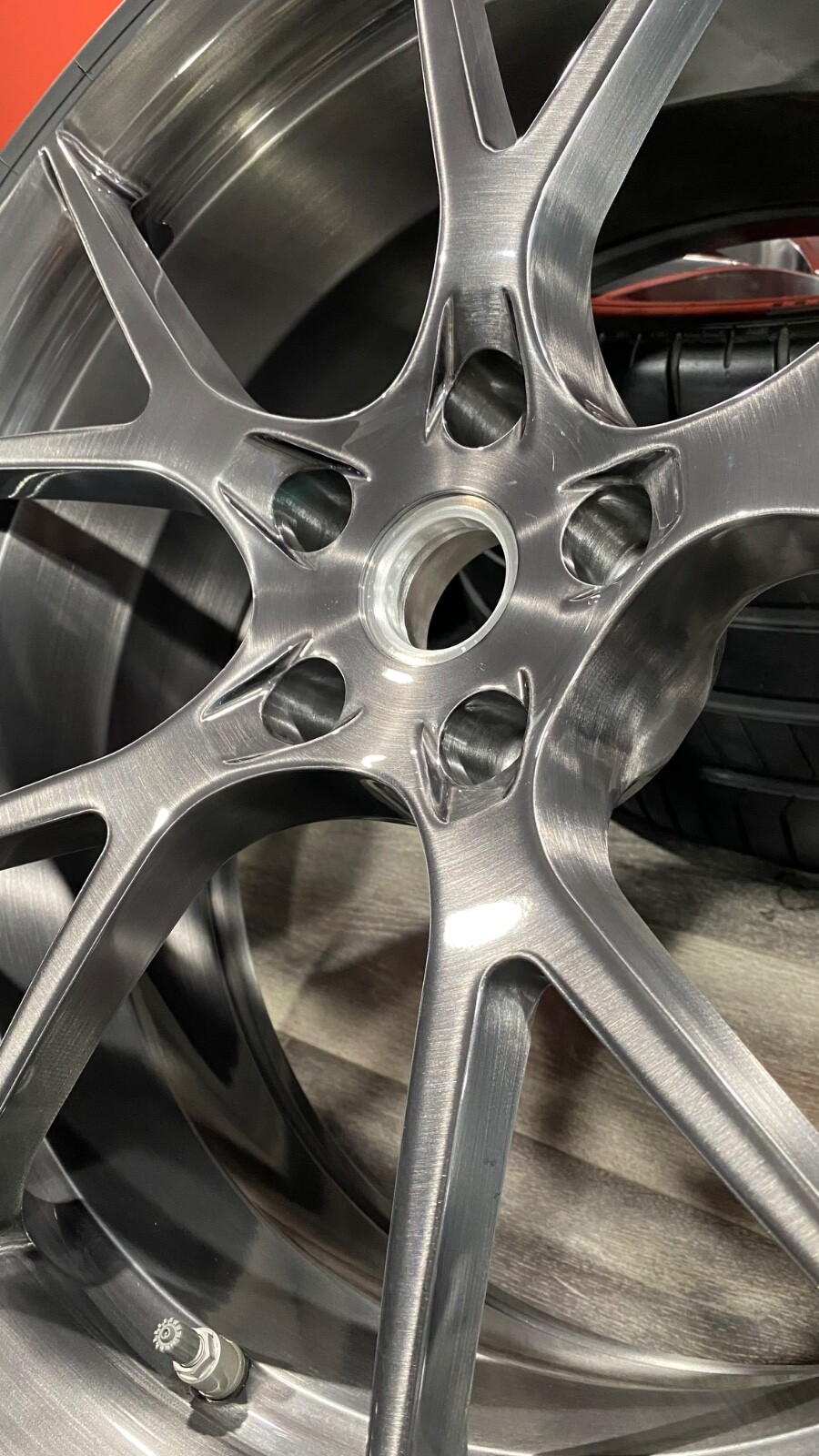 20/21" CUSTOM FULLY FORGED BRUSHED WHEELS & TIRES FOR FERRARI 458 COUPE & SPIDER