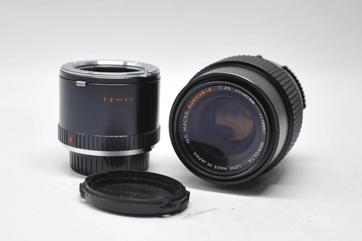 Minolta MD Macro/Close Up Camera Lenses 100mm Focal for sale | eBay