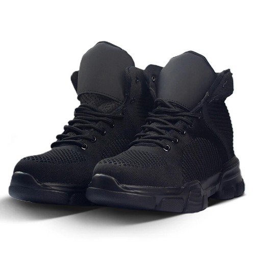 High Top Protective Men's Safety Shoe Outdoor Work Steel Toe Indestructible Boot - 第 14/15 張圖片