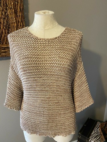 Eileen Fisher Sweater Top Light Cream 