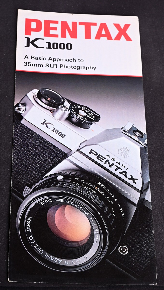 Original Pentax K1000 Camera Brochure 1984 Edition - Excellent | eBay