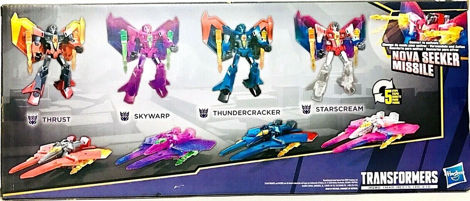 Hasbro Transformers Bumblebee Cyberverse Adventures Seekers Sinister Strikeforce - Image 2 of 2
