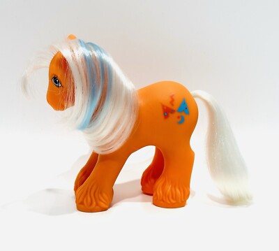 My Little Pony Vintage G1 Big Brother Wigwam Non Pat Pend Variant Orange EUC