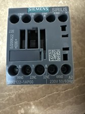Siemens Contactor Relay 3RH2122-1AP00  230VAC 50/60Hz AC15, 10A, 22E, 2NO & 2NC