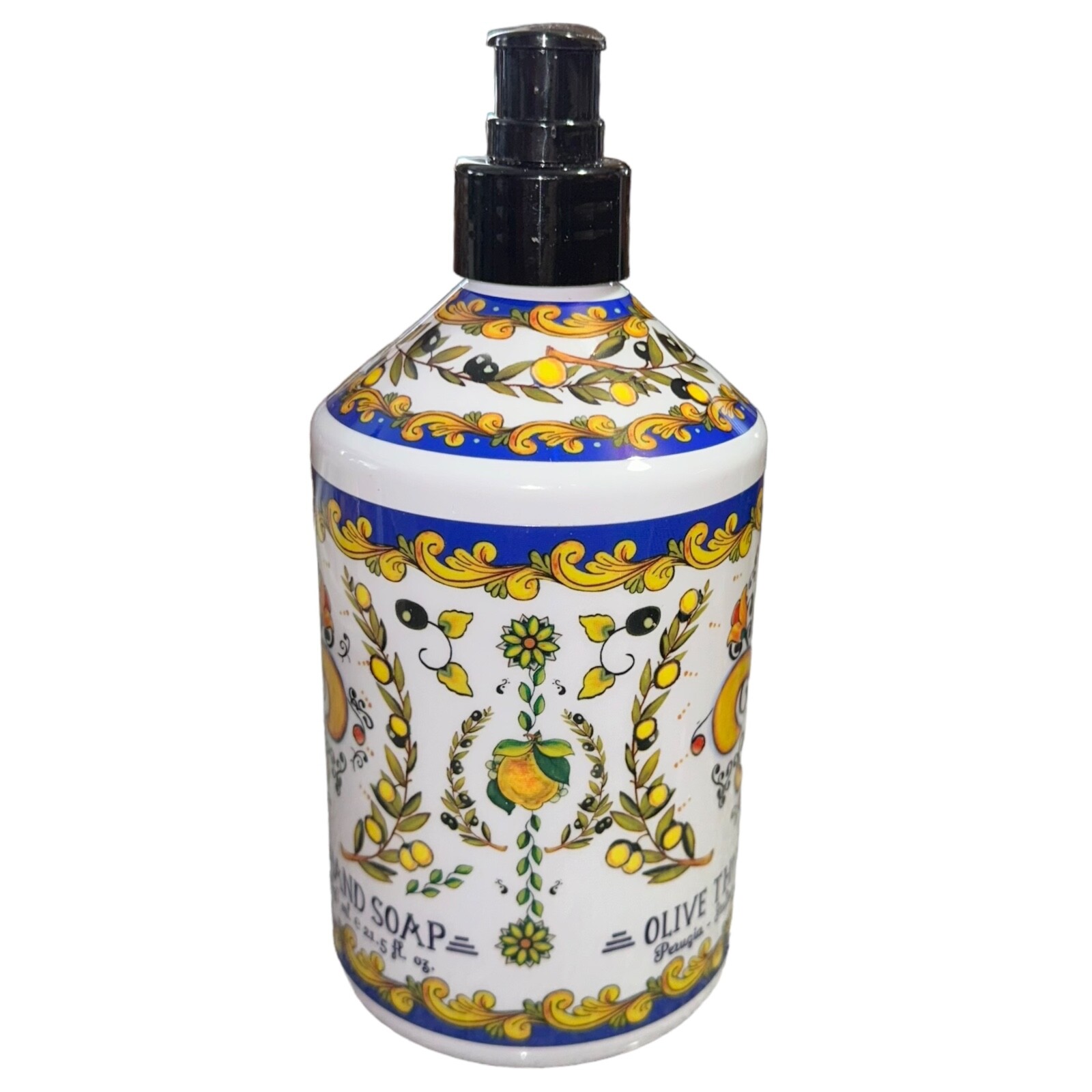 Italian DeRuta Perugia Hand Soap Olive Thyme, JUMBO size (21.5 oz) eBay