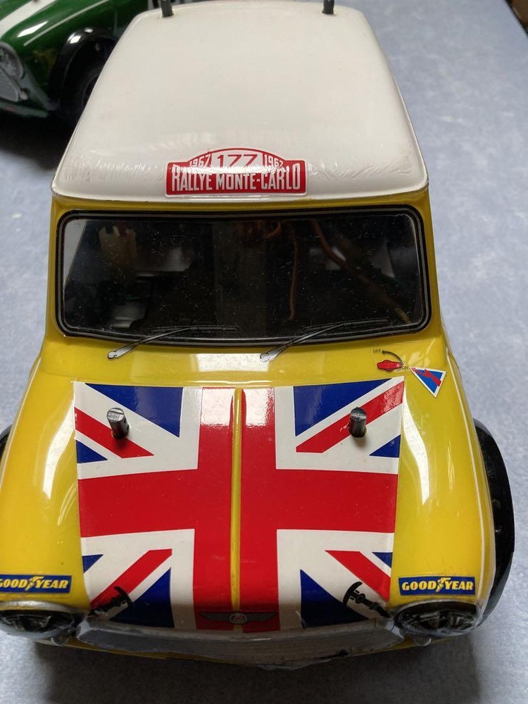 Tamiya Rc Car 1/10 Electric R/C Ff Rover Mini Cooper Racing Pre-Production