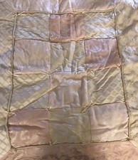 BELLINI Baby Crib Bedding Quilt Made USA 30  x36  Princess Pink Cream Tulle EUC