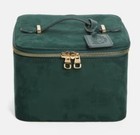 Guess Green Faux-Suede Cosmetic Travel Case — photo 1