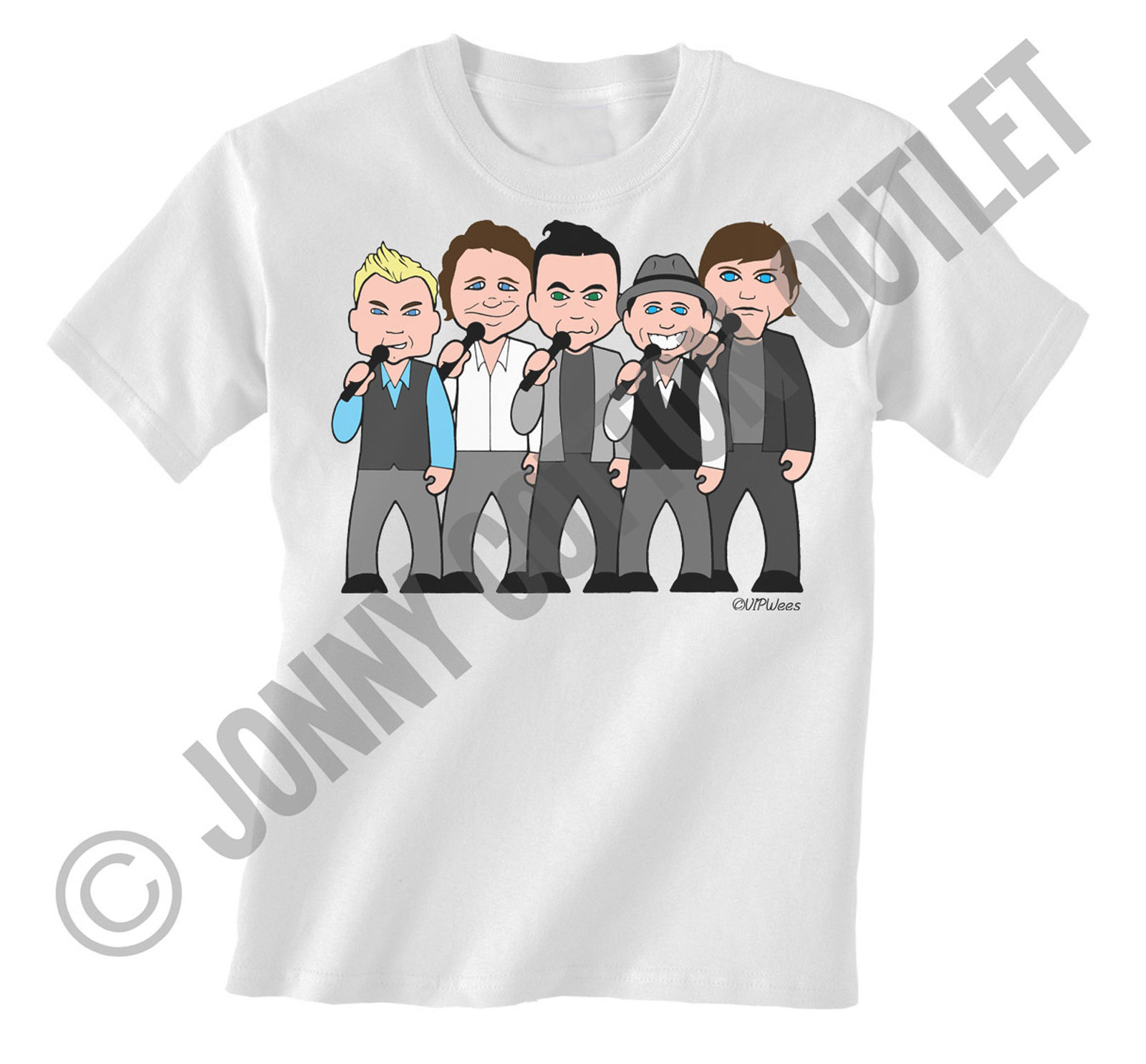 VIPWEES HERREN-T-SHIRT BIO Baumwolle 80er Jahre Film Inspiriert 271502231374